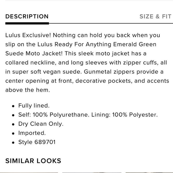 Lulus Ready For Anything Emerald Green Suede Moto Jacket - Picture 5 of 12